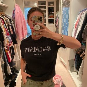 Balmain designer tshirt